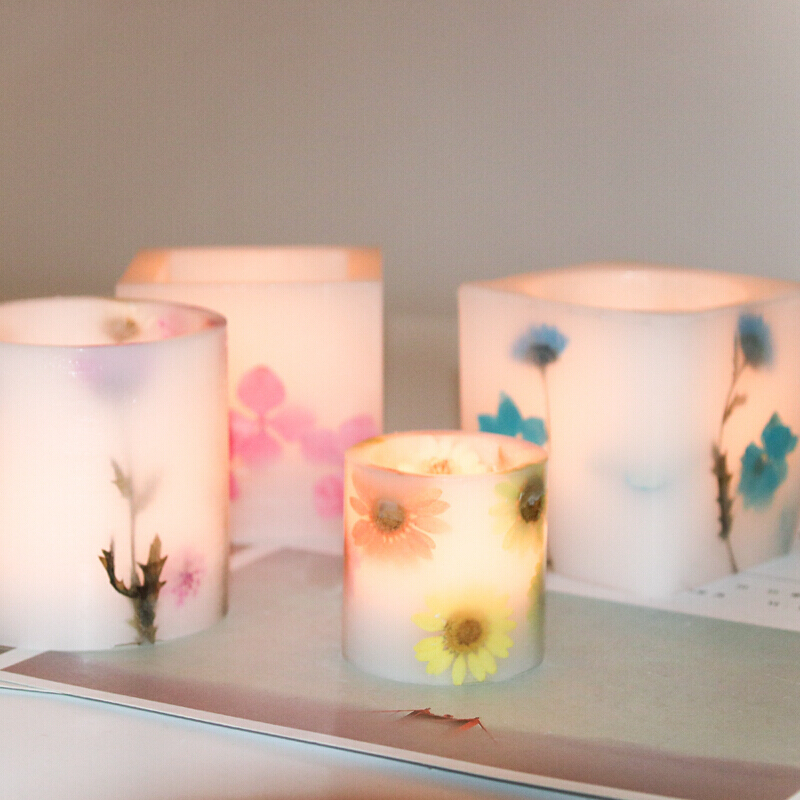 Candle Making Experience - Rüzgar geçirmez Balmumu Fincan Akrilik Kalıp