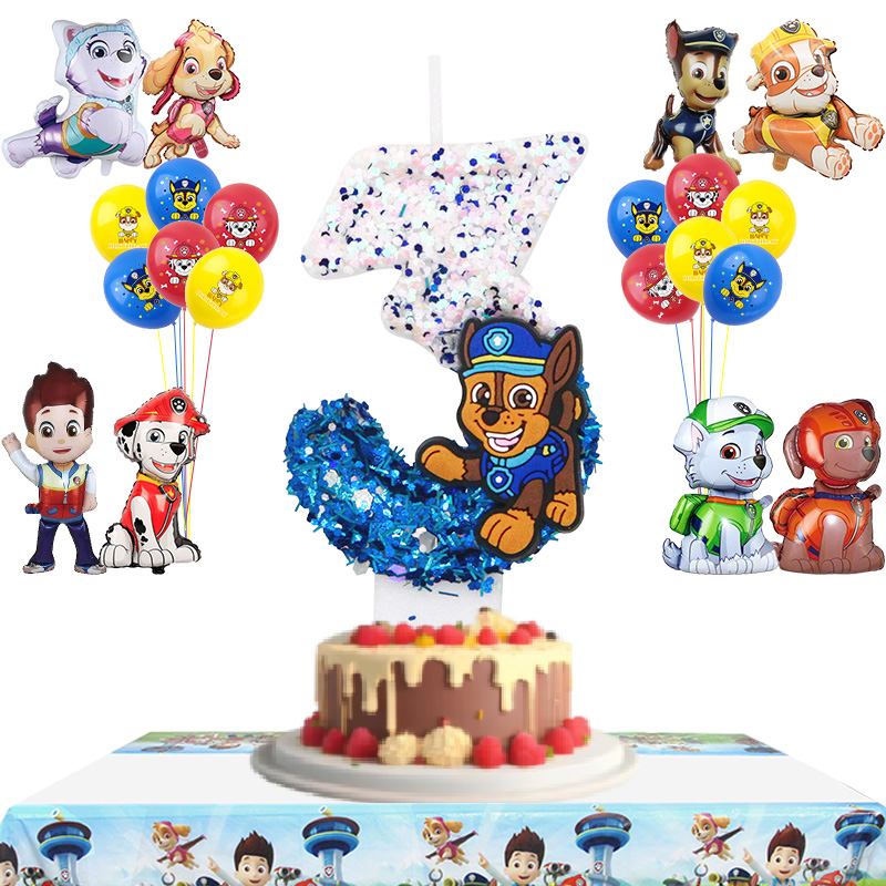 Candle Making Kit For Kids - PAW Patrol Doğum Günü Partisi Dekorasyon