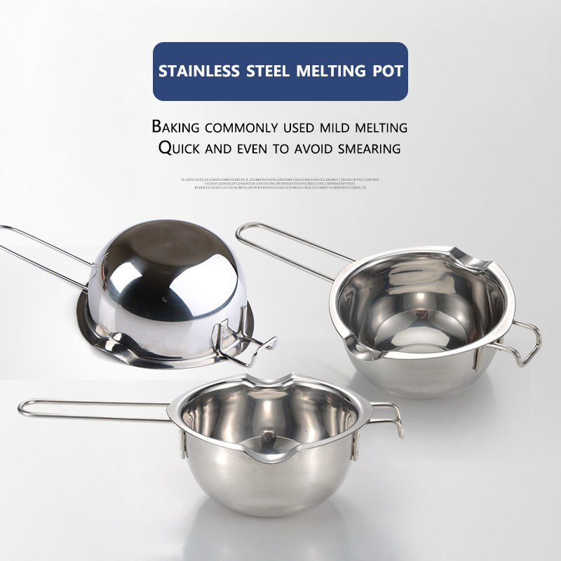 Candle Making Wax Melter - Paslanmaz Çelik Balmumu Eritme Potası Uzun