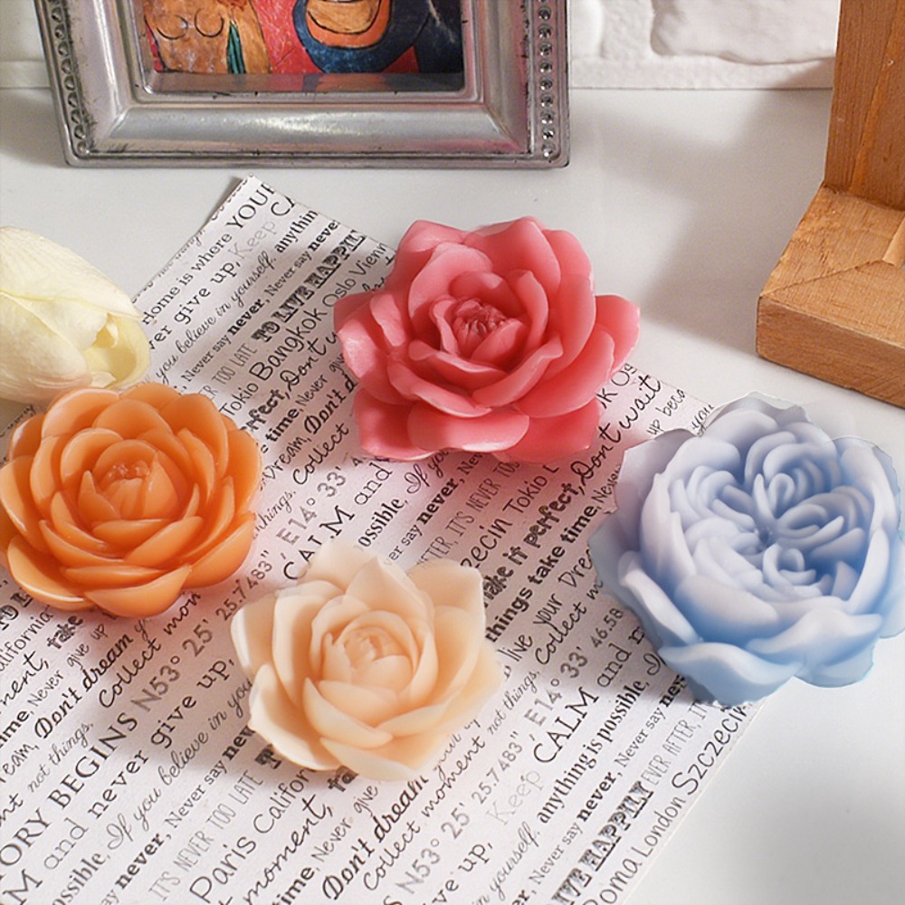 3D Gül Mum silikon kalıp Kabar - Candle Making Austin incelemesi ve fiyatı