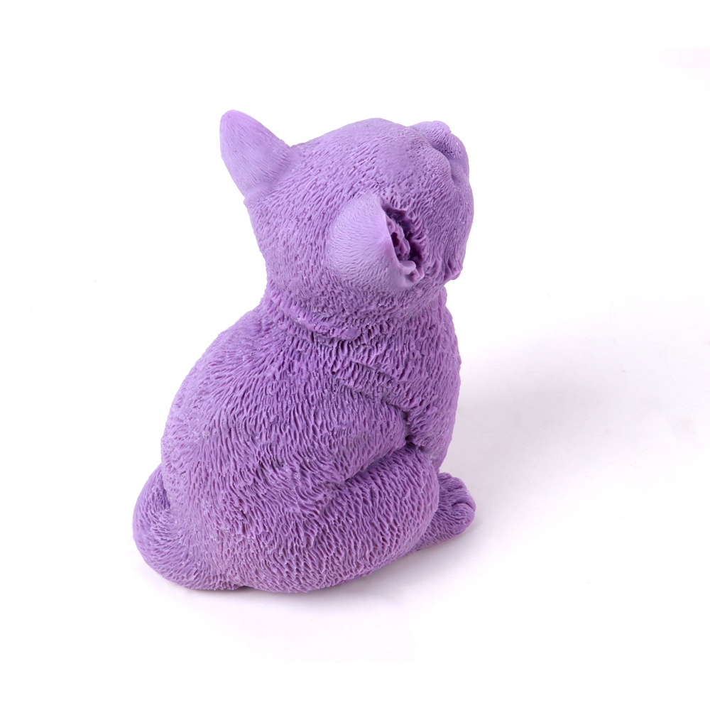 Sevimli Oturan Kedi Mum siliko - Candle Making Soy Wax incelemesi ve fiyatı