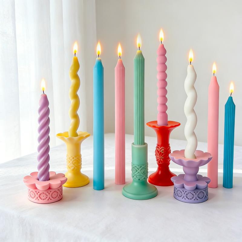 Uzun Spiral Silikon Mum Kalıbı - Candle Making Wax Melter incelemesi ve fiyatı