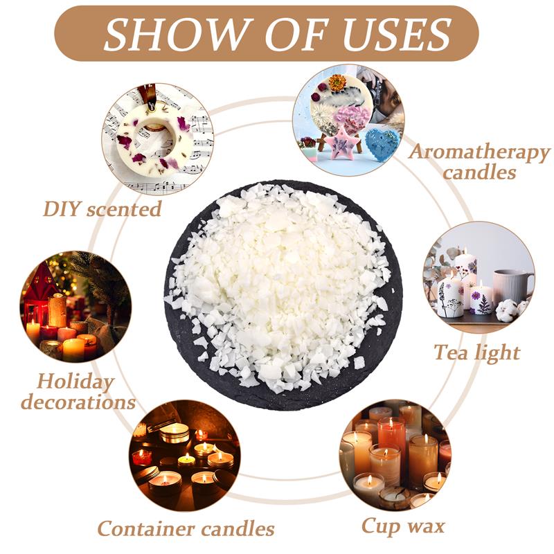 50-1000g Doğal Saf Soya Balmum - Candle Making Soy Wax incelemesi ve fiyatı