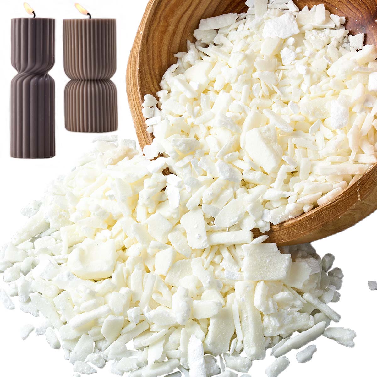 1 Pound Saf Beyaz Soya Balmumu - Candle Making Kits incelemesi ve fiyatı