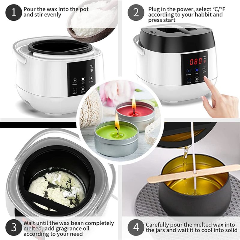 AEE4-Mum Yapımı İçin Balmumu E - Candle Making Wax Melter incelemesi ve fiyatı