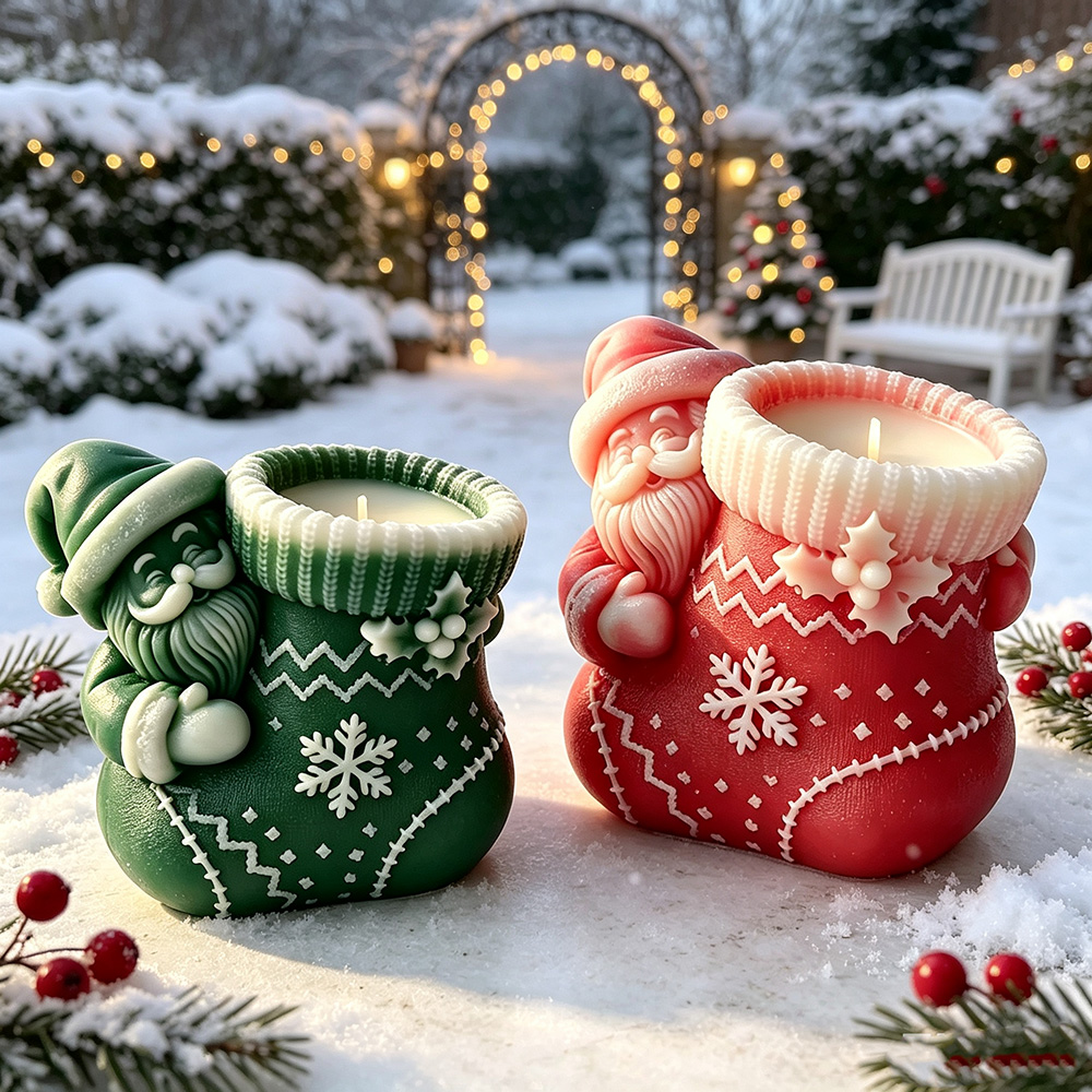 Noel Baba Çorabı Silikon Mum K - Candle Making Kits incelemesi ve fiyatı