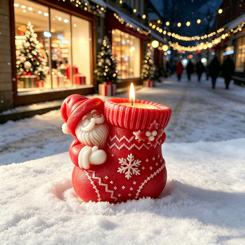 Noel Baba Çorabı Silikon Mum K - Candle Making Kits incelemesi ve fiyatı