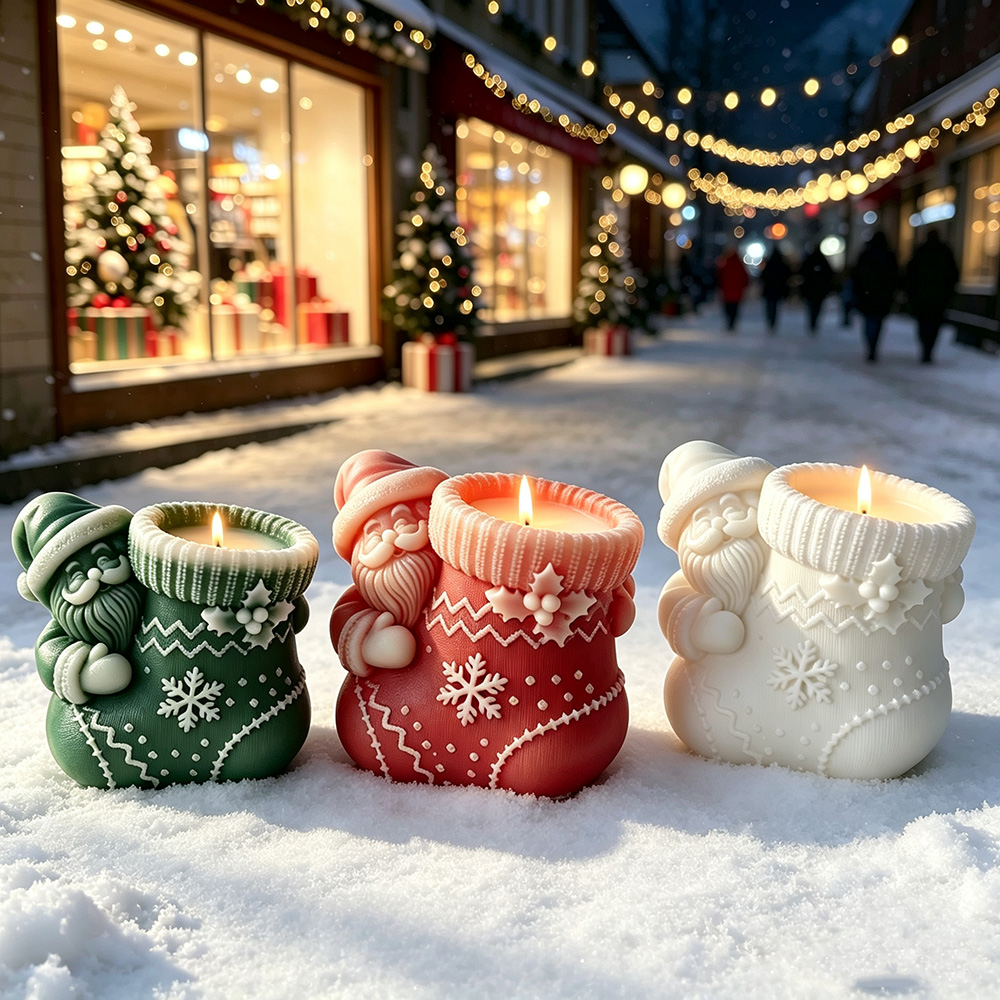 Noel Baba Çorabı Silikon Mum K - Candle Making Kits incelemesi ve fiyatı