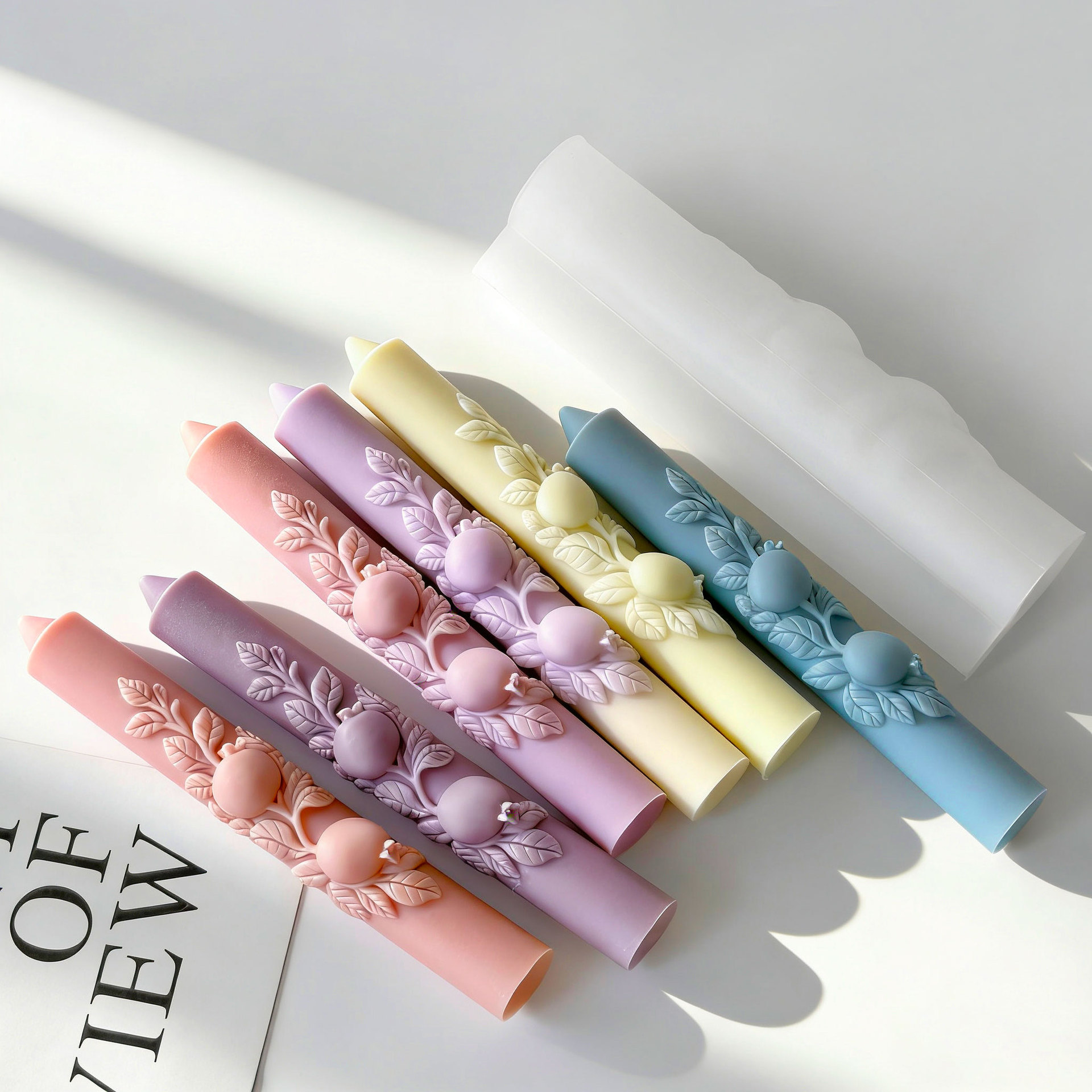 DIY Nar Desenli Uzun Çubuk Sil - Candle Making Experience incelemesi ve fiyatı