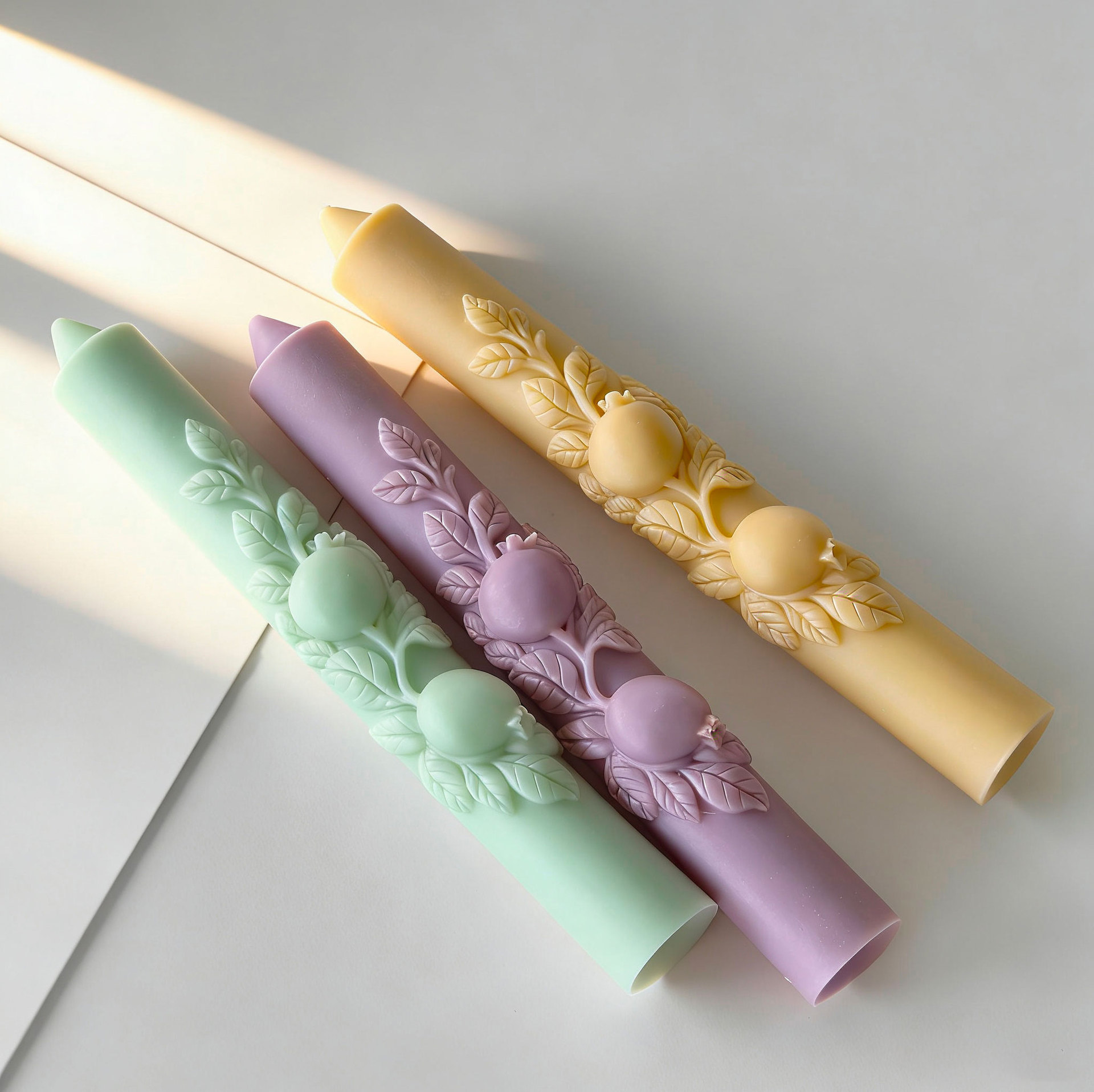 DIY Nar Desenli Uzun Çubuk Sil - Candle Making Experience incelemesi ve fiyatı