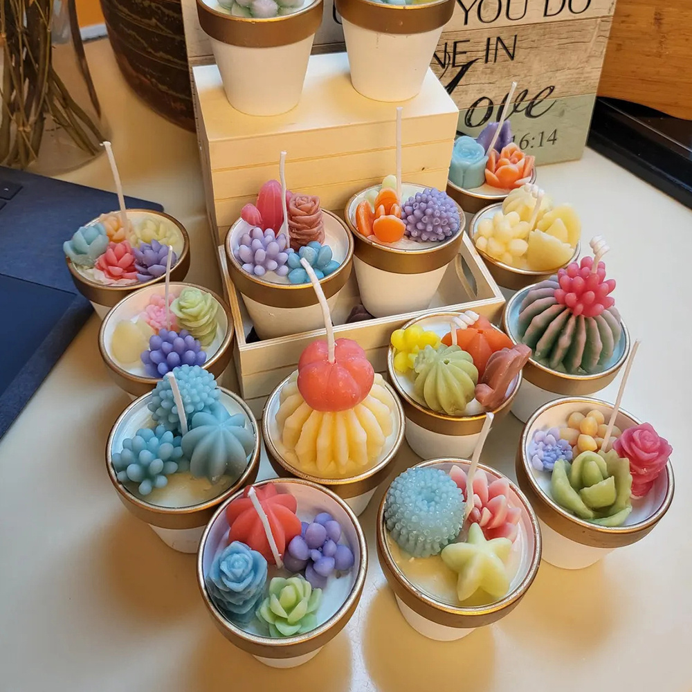 6 adet Etli Silikon Mum Kalıpl - Candle Making Experience incelemesi ve fiyatı