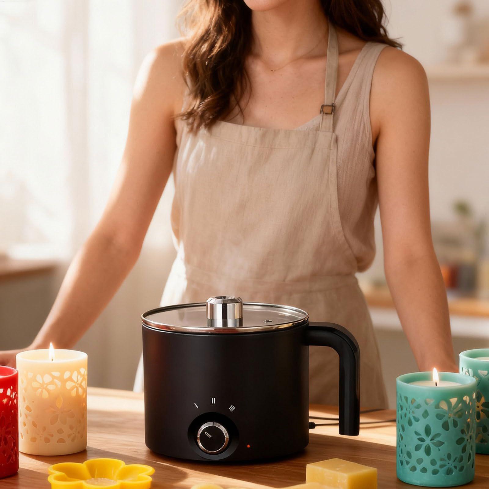 1.5L Elektrikli Isıya Dayanıkl - Candle Making Wax Melter incelemesi ve fiyatı